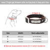 Customized Dog Collars Genuine Leather