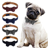 Adjustable Bowknot Pet Dog Cat  Collar