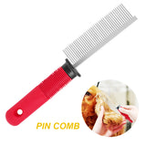 Dog Grooming Comb Brush Set