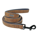 Dog Leash Harness Leather