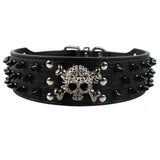 2" Wide Spiked Studded Leather