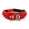 2" Wide Sharp Spiked Studded Leather