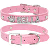 Bling Rhinestone Puppy Dog Collars