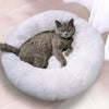 Long Plush Cat Bed