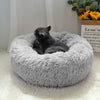 Long Plush Cat Bed