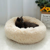 Long Plush Cat Bed